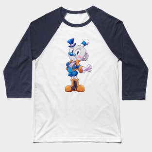 Steampunk Mugman | Cuphead | Livdaneix Baseball T-Shirt